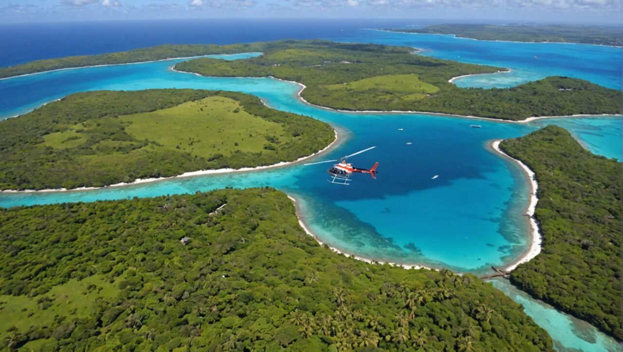 découvrez comment survoler l'île maurice en hélicoptère et vivez une expérience inoubliable au-dessus des paysages spectaculaires de l'île. réservez dès maintenant votre vol panoramique !