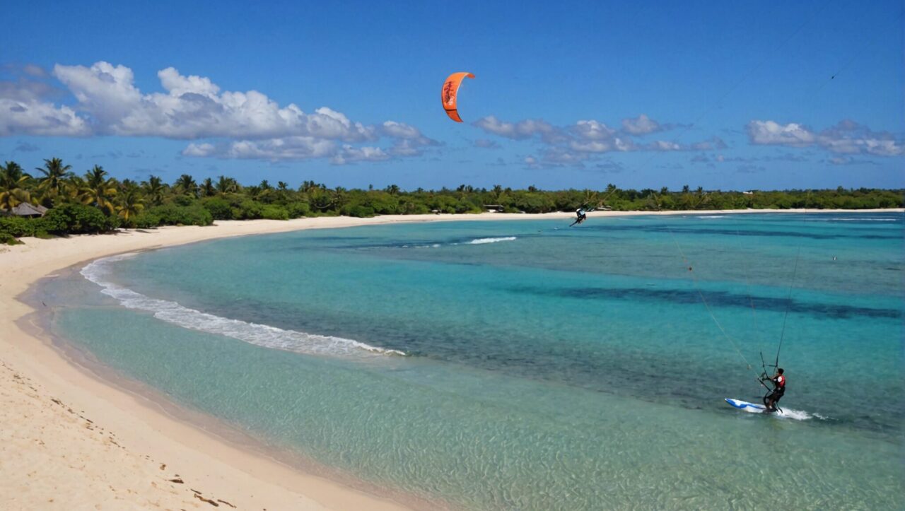 découvrez les meilleurs spots de kitesurf à l'île maurice et profitez des conditions idéales pour pratiquer ce sport nautique passionnant.